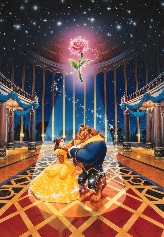 Tenyo D-108-839　Beauty and the Beast • Magic of Love　108 Pieces Jigsaw Puzzle