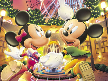 Tenyo • Mickey & Minnie • Fantasy Night　108 PCS　Jigsaw Puzzle