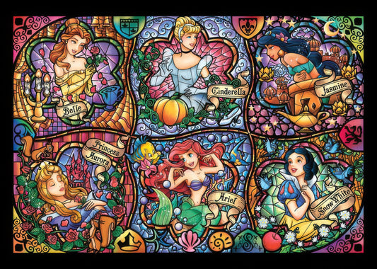 Tenyo D-108-987　Disney Princess • Brilliant Princesses　108 Pieces Jigsaw Puzzle