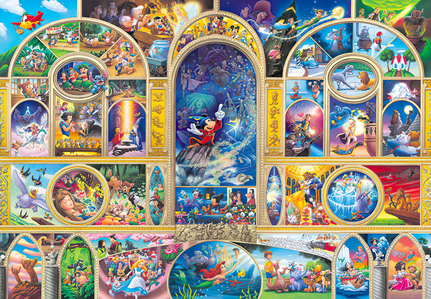 Tenyo • Disney • All Character Dream　108 PCS　Jigsaw Puzzle