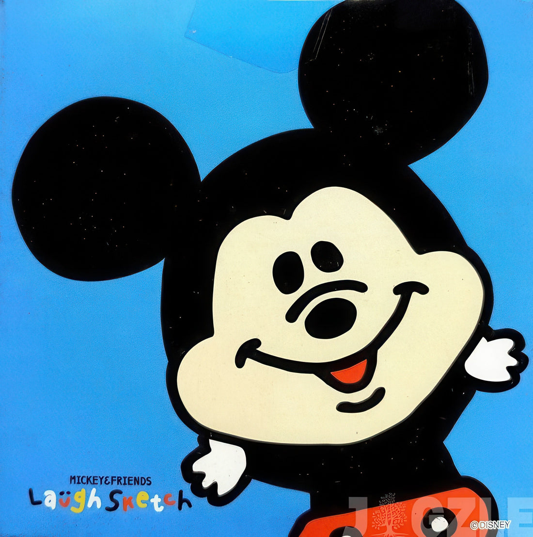 tenyo-d-144-627-laugh-sketch-mickey-mouse-144-pieces-jigsaw-puzzle