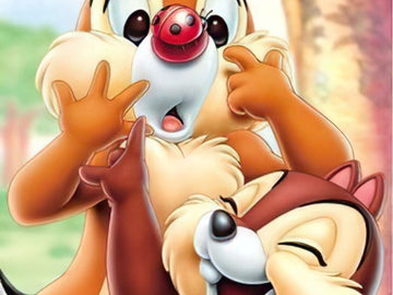 Tenyo • Chip & Dale • Small Encounter / Rest on this Flower　200 PCS　Jigsaw Puzzle