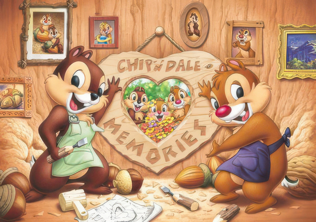 tenyo-d-200-997-chip-dale-making-memories-200-pieces-photo-frame-puzzle