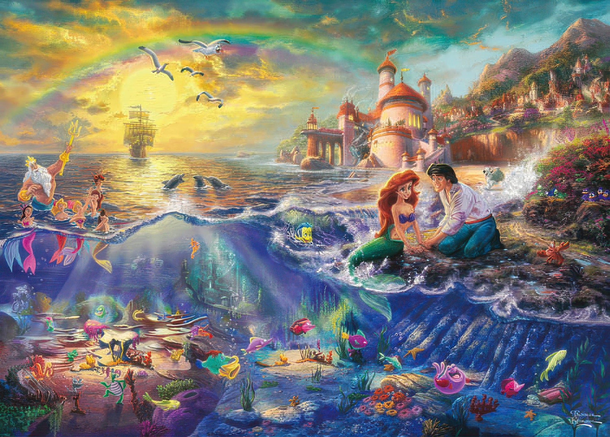 tenyo-d-2000-626-the-little-mermaid-2000-pieces-jigsaw-puzzle