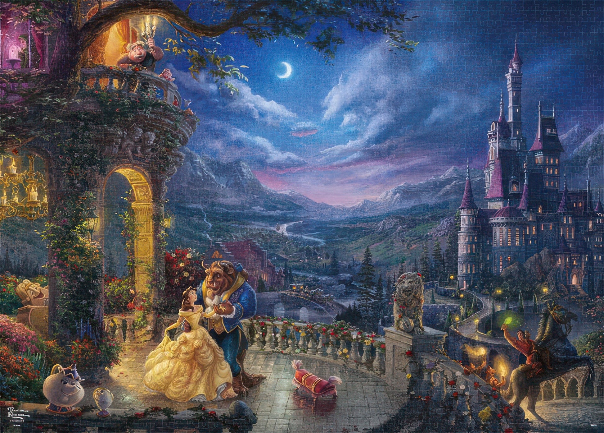 tenyo-d-2000-632-beauty-and-the-beast-dancing-in-the-moonlight-2000-pieces-jigsaw-puzzle