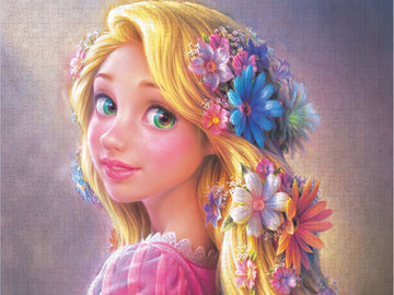 Tenyo • Rapunzel • Princess with Gleaming Hair　2000 PCS　Jigsaw Puzzle