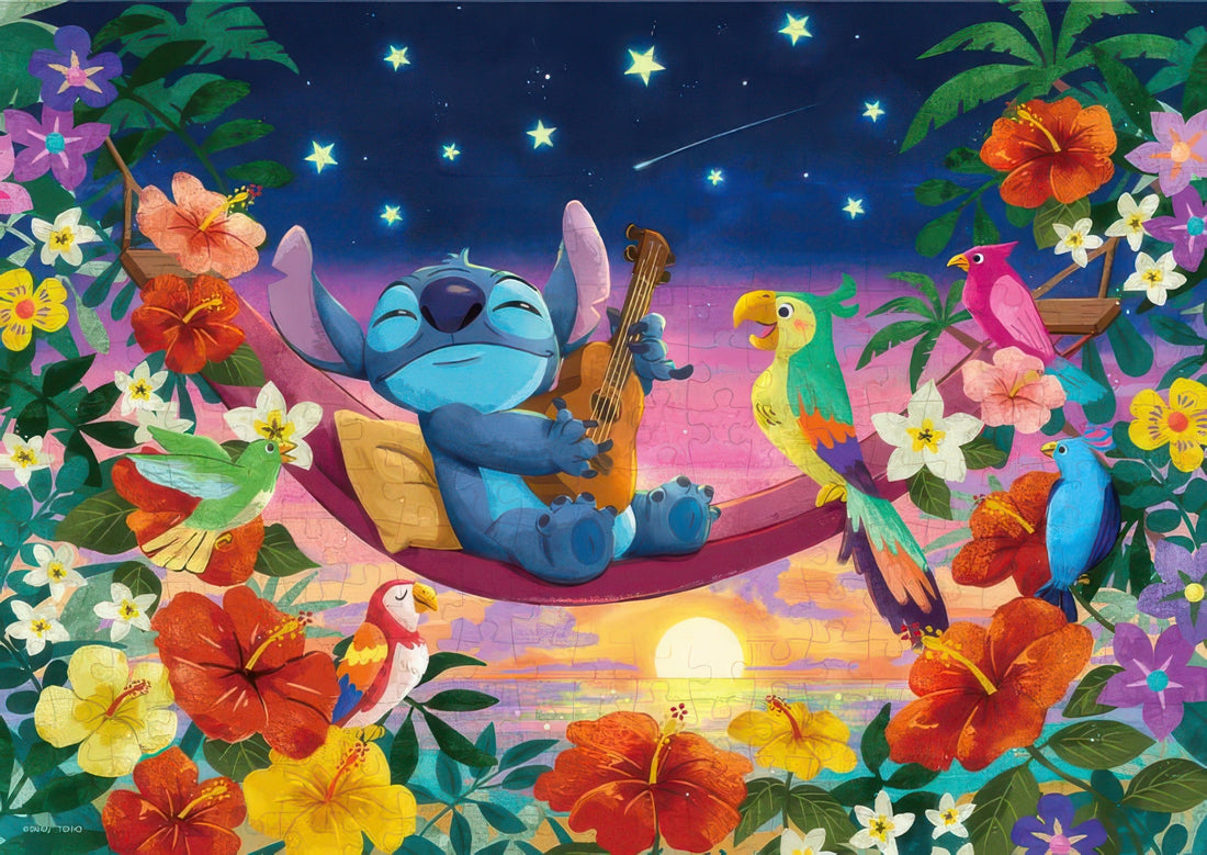 tenyo-d-300-058-lilo-stitch-southern-island-exploration-300-pieces-jigsaw-puzzle