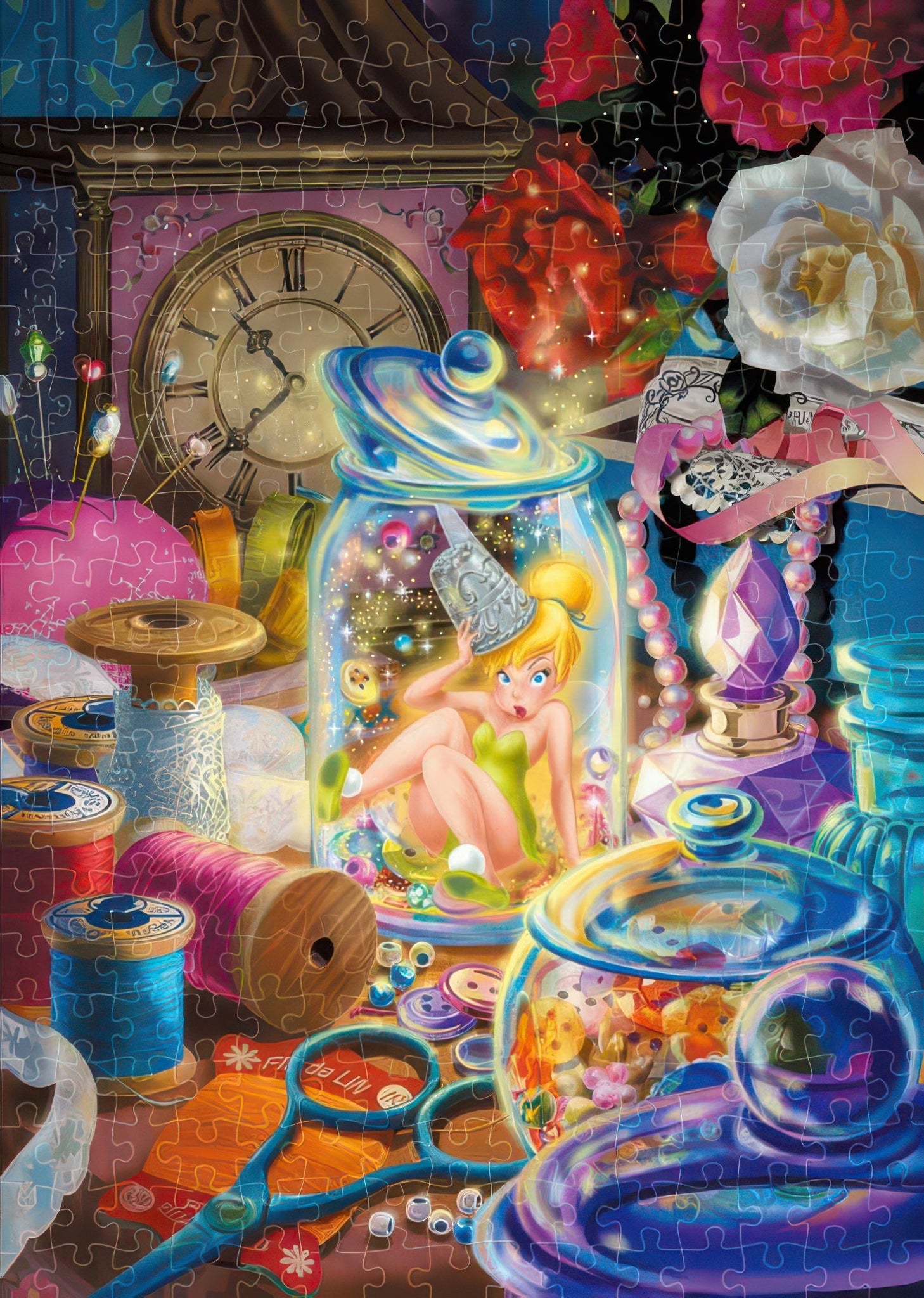 tenyo-d-300-068-hologram-disney-oh,-i-fell!-300-pieces-jigsaw-puzzle