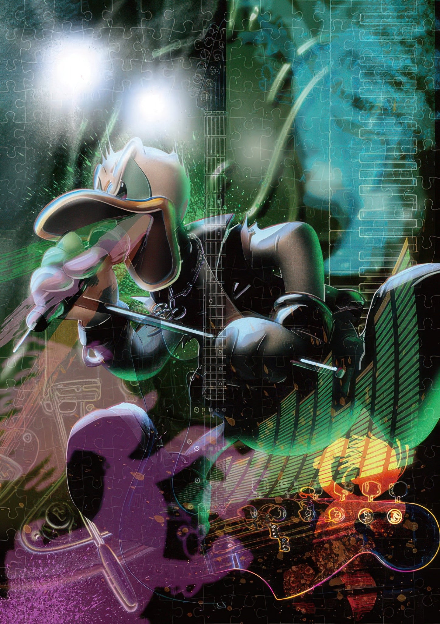 tenyo-d-300-070-super-live-(mickey-&-friends)-300-pieces-jigsaw-puzzle