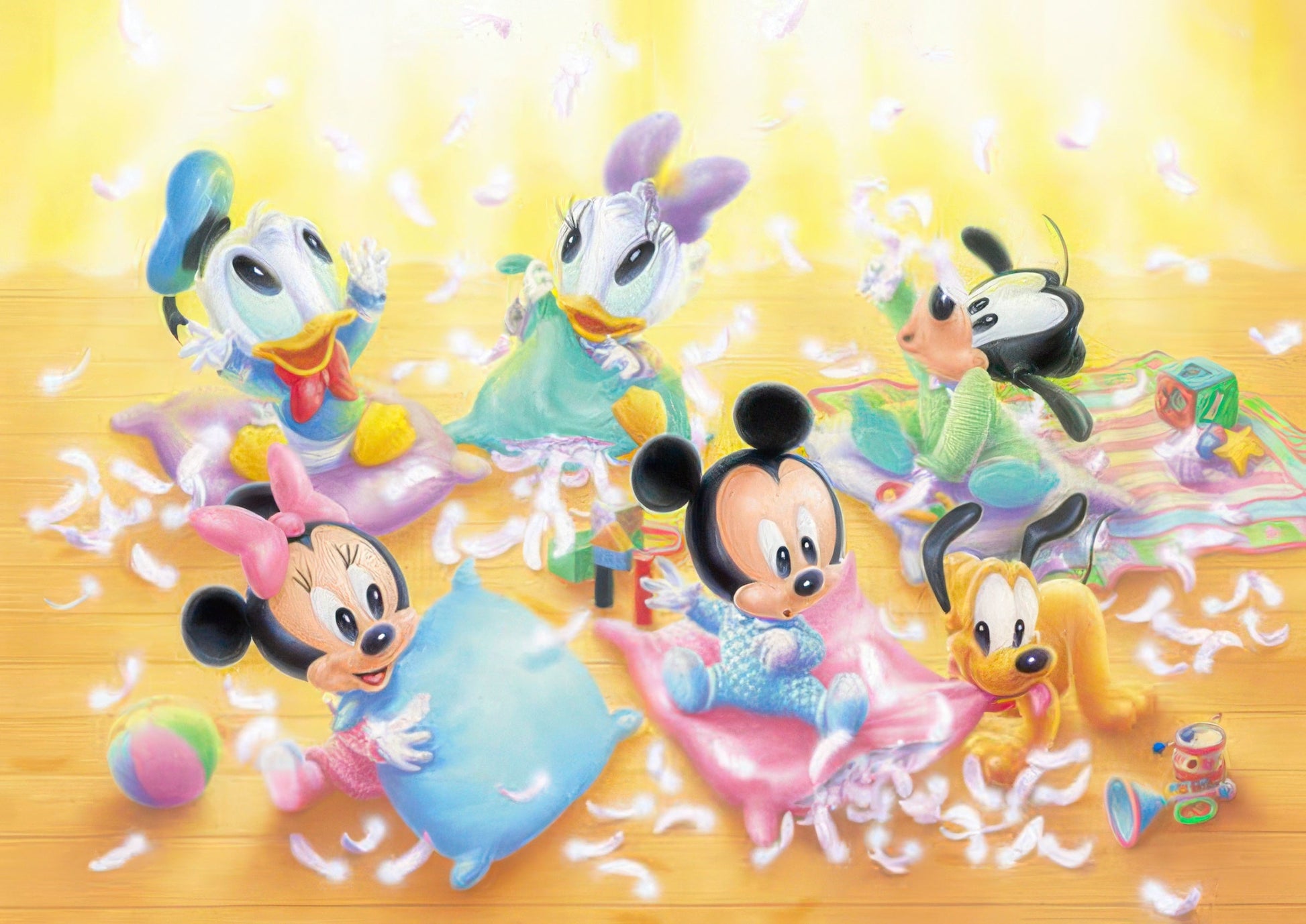 tenyo-d-300-166-disney-babies-fluffy-angels-300-pieces-jigsaw-puzzle