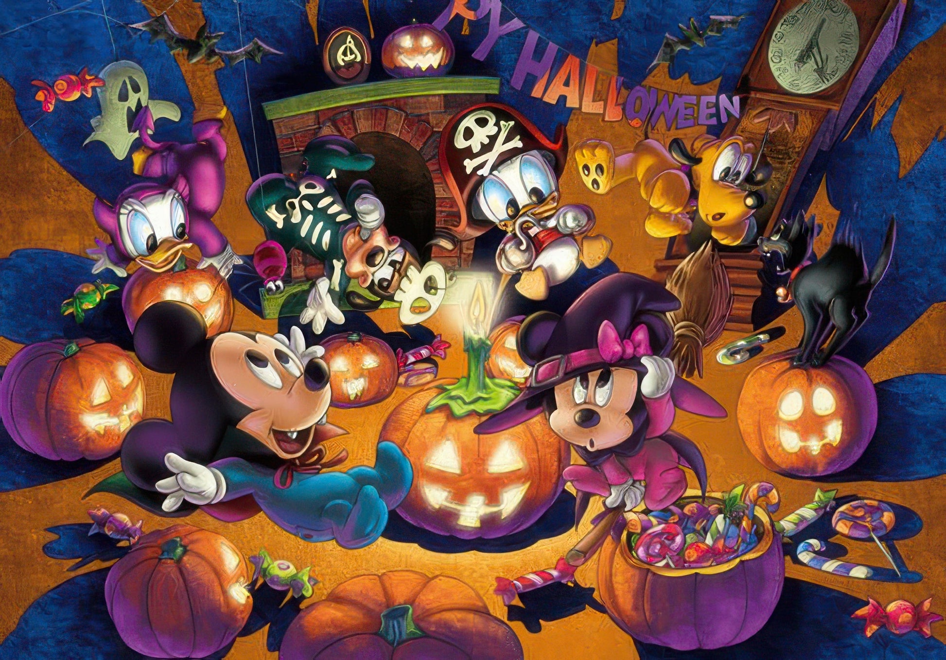 tenyo-d-300-236-disney-babies-wonderful-halloween-night-300-pieces-jigsaw-puzzle