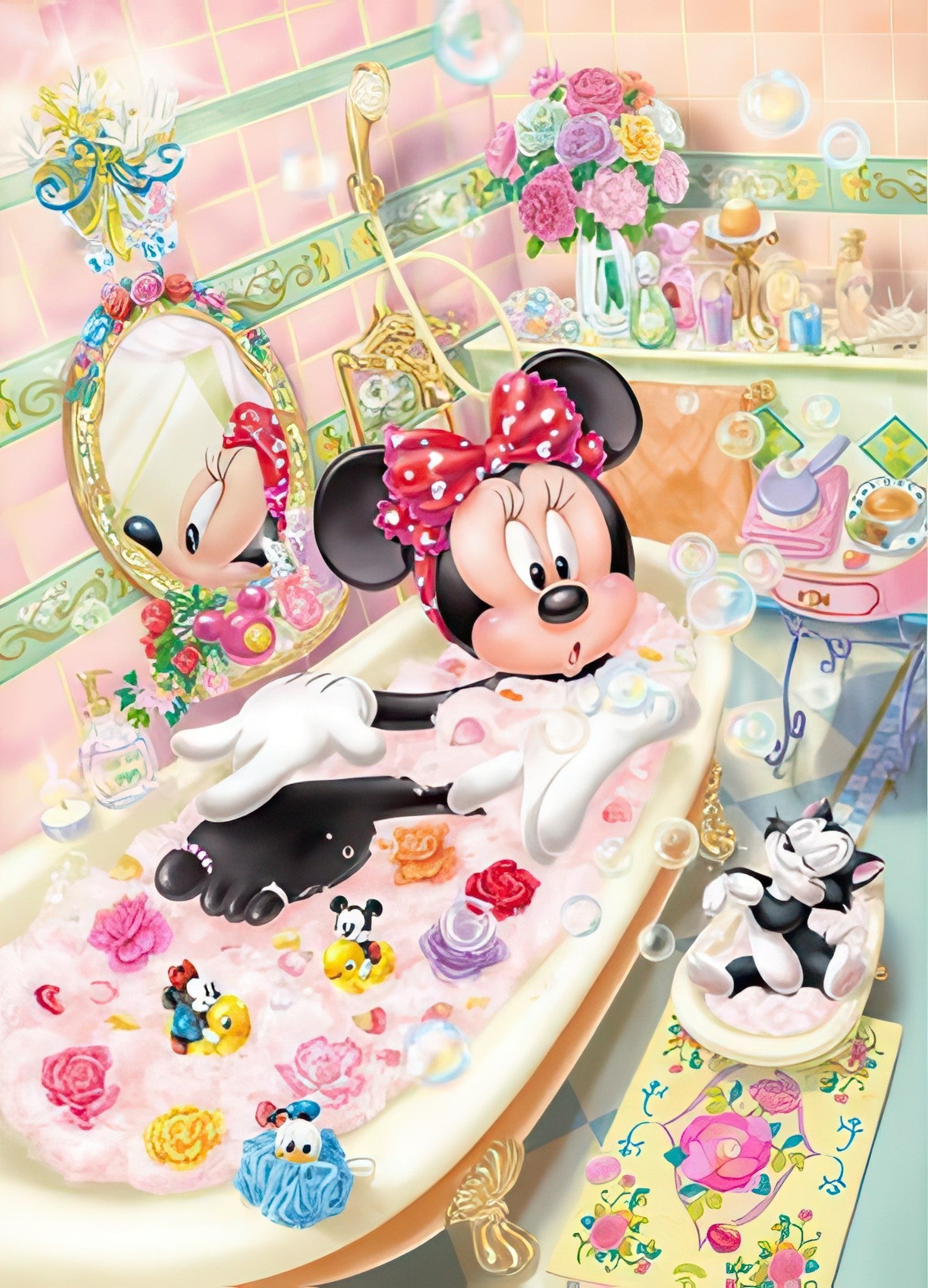 tenyo-d-300-250-minnie-mouse-beauty-time-300-pieces-jigsaw-puzzle