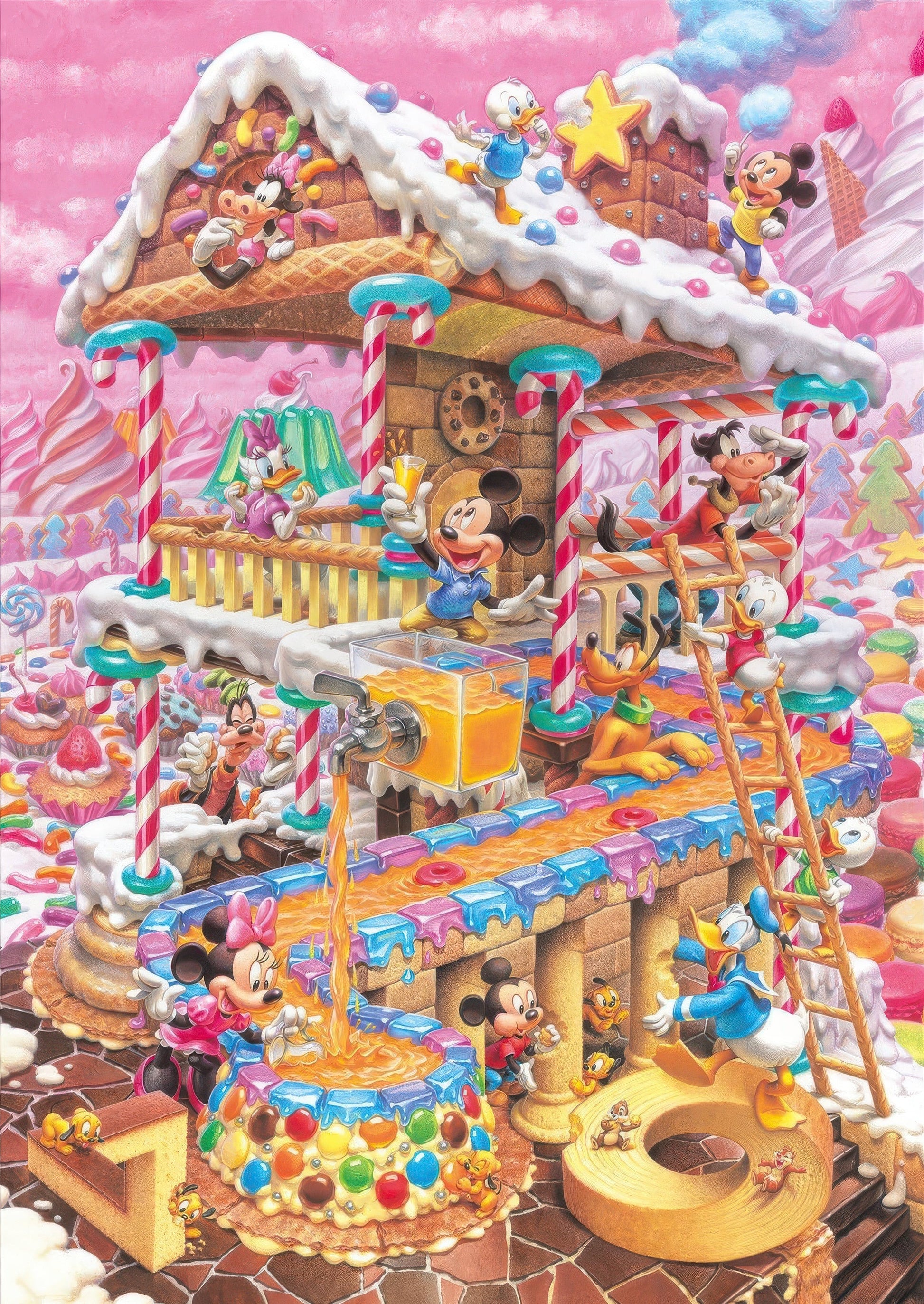 tenyo-d-300-275-mickey-friends-fun-house-of-sweets-300-pieces-jigsaw-puzzle