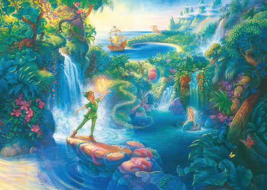 Tenyo D-500-427　Tinker Bell • The Magic of Peter Pan　500 Pieces Jigsaw Puzzle