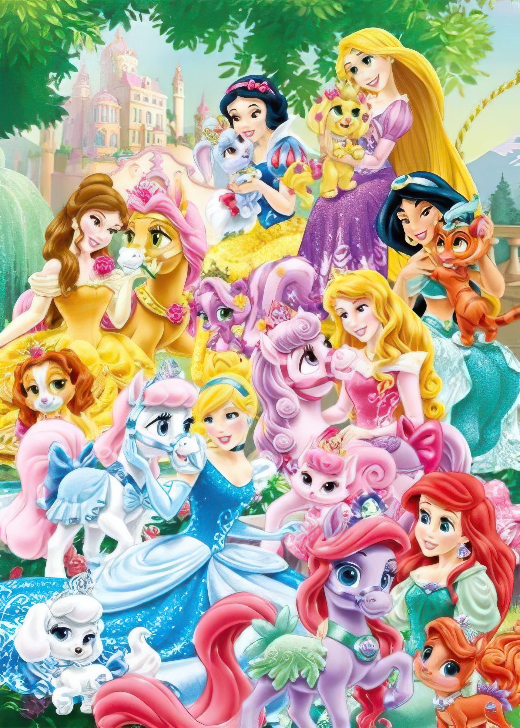 tenyo-d-500-460-disney-princess-royal-pets-500-pieces-jigsaw-puzzle