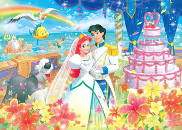 tenyo-d-500-464-the-little-mermaid-ariel-s-royal-wedding-500-pieces-jigsaw-puzzle