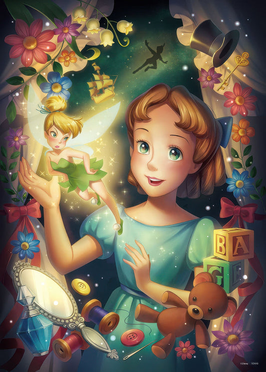 Tenyo D-500-494　Tinker Bell • Dramatic Light / Path of Light　500 Pieces Jigsaw Puzzle