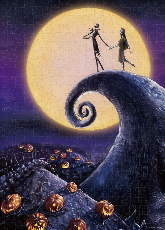 Tenyo D-500-641　The Nightmare Before Christmas • Wrapped in Moonlight　500 Pieces Jigsaw Puzzle