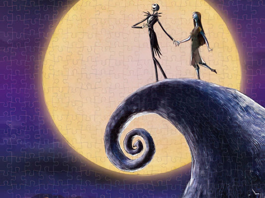 Tenyo â€¢ The Nightmare Before Christmas â€¢ Wrapped in Moonlightã€€500 PCSã€€Jigsaw Puzzle