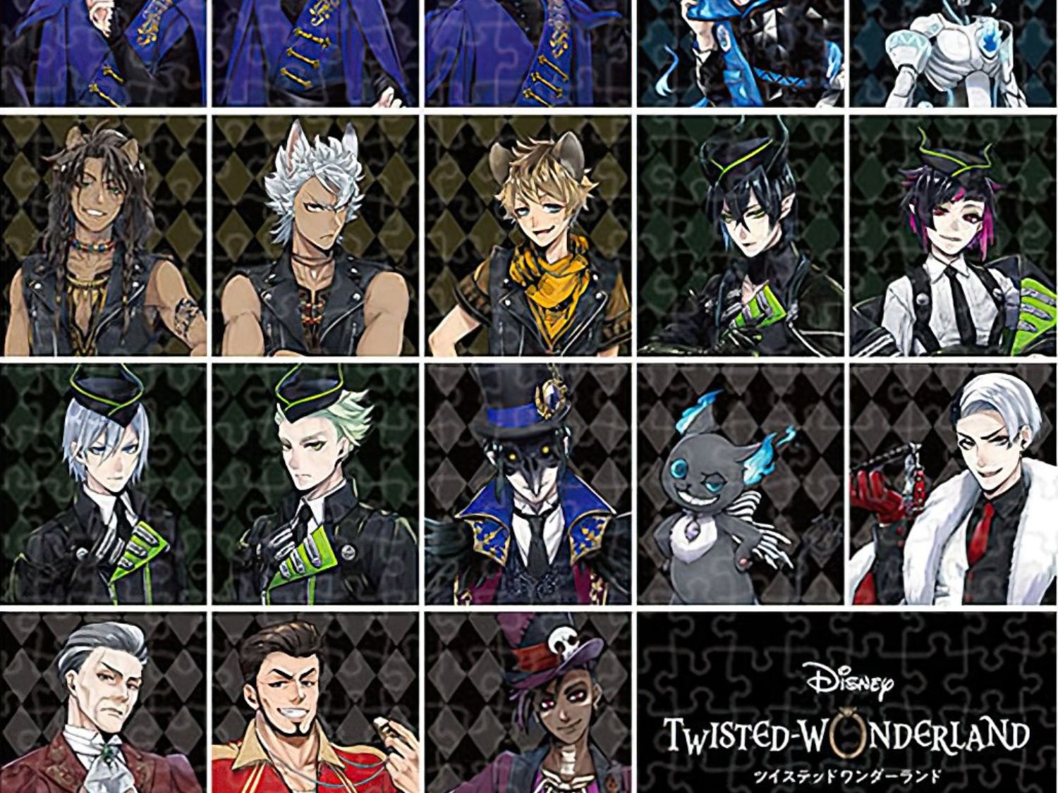 Tenyo • Twisted-Wonderland • Night Raven College　500 PCS　Jigsaw Puzzle