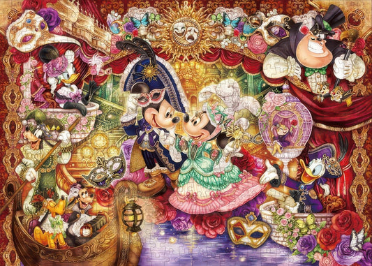 Tenyo D-500-666　Mickey & Friends • Invitation to a Grand Masquerade　500 Pieces Jigsaw Puzzle