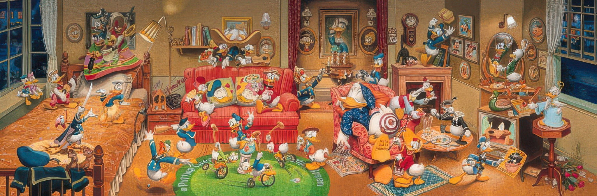 tenyo-d-950-558-history-of-donald-duck-950-pieces-jigsaw-puzzle