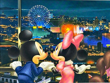 Tenyo • Mickey & Friends • Lovers' Night View　950 PCS　Jigsaw Puzzle