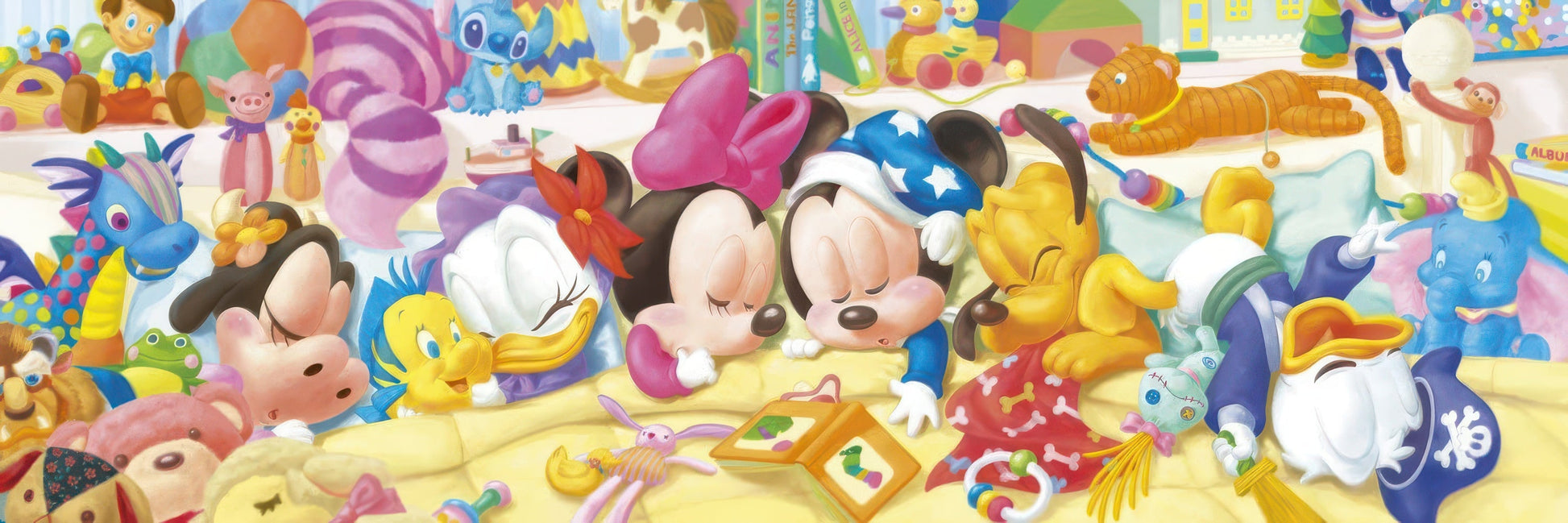 tenyo-d-950-586-disney-babies-enveloped-in-morning-light-950-pieces-jigsaw-puzzle