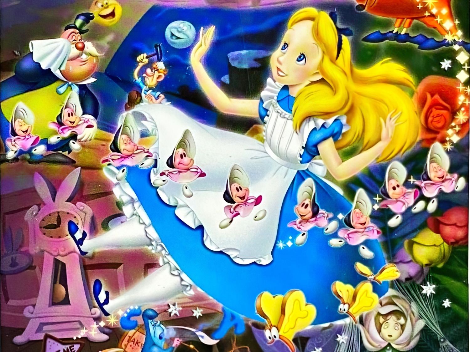 Tenyo • Alice in Wonderland　950 PCS　Jigsaw Puzzle