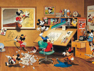 Tenyo • History of Mickey Mouse　950 PCS　Jigsaw Puzzle