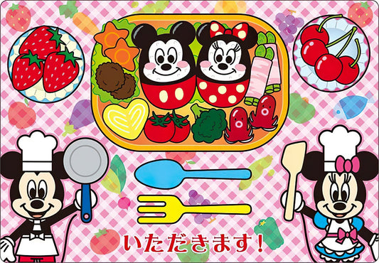 Tenyo • Mickey & Minnie • Let's Eat Bento!　40 PCS　Jigsaw Puzzle