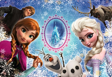Tenyo • Frozen • Pose with Anna & Elsa!　41 PCS　Jigsaw Puzzle