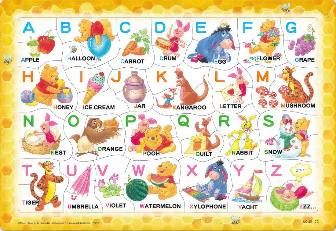 tenyo-dc-52-172-winnie-the-pooh-let-s-learn-abc-with-pooh-52-pieces-kids-puzzle