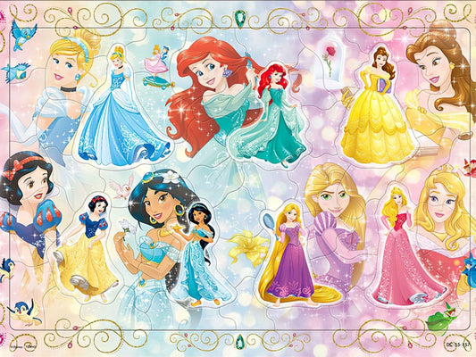Tenyo • All Princesses • Let's Play Princess!　55 PCS　Jigsaw Puzzle