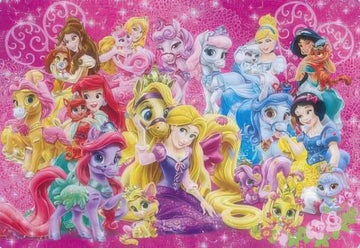 tenyo-dc-60-084-princesses-and-royal-pets-60-pieces-kids-puzzle