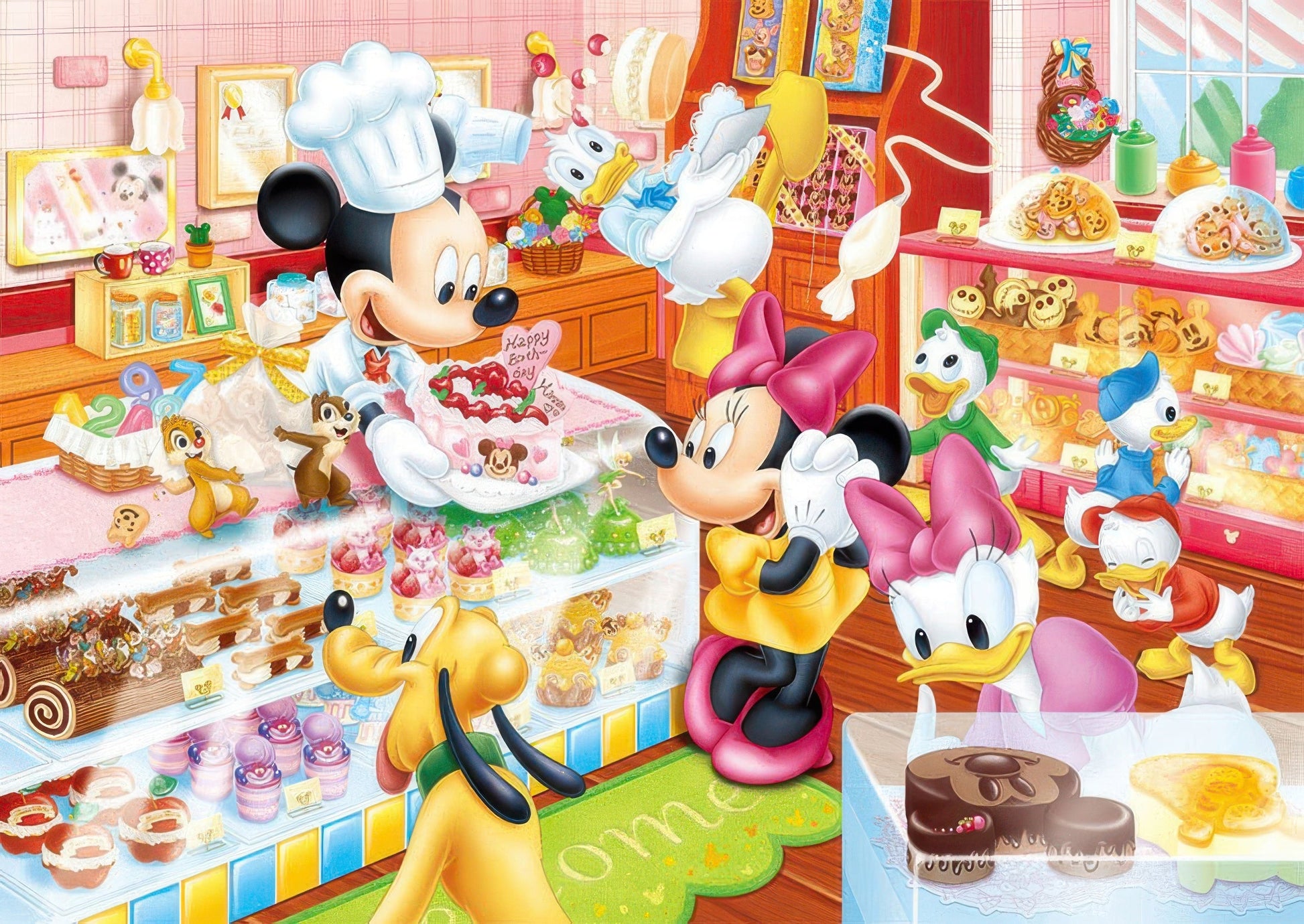 tenyo-dc-80-046-mickey's-cake-shop-80-pieces-kids-puzzle