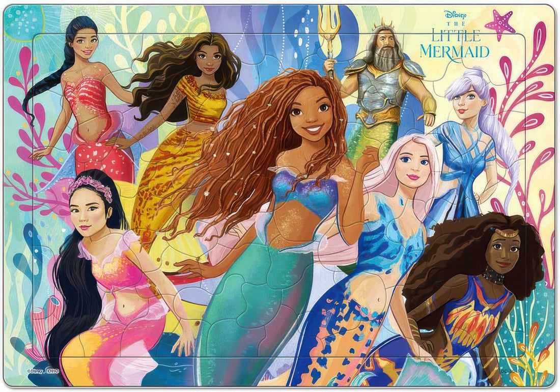 tenyo-dc-80-177-the-little-mermaid-precious-family-80-pieces-kids-puzzle