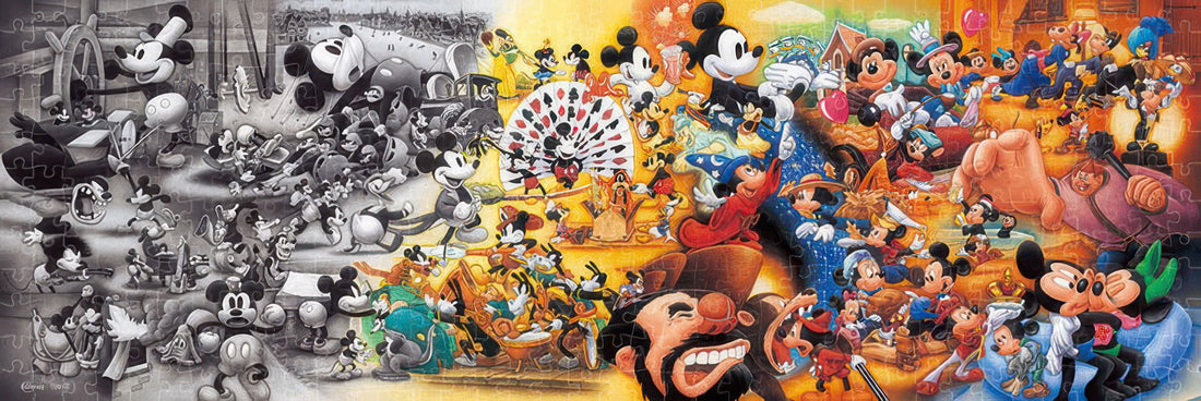 tenyo-dg-456-724-mickey-friends-historical-mickey-mouse-famous-scenes-collection-456-pieces-jigsaw-puzzle