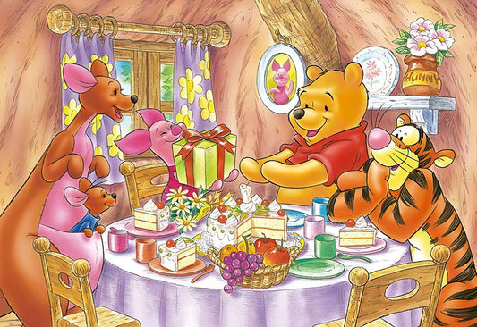 Tenyo • Winnie the Pooh • Congratulations, Piglet　70 PCS　Jigsaw Puzzle