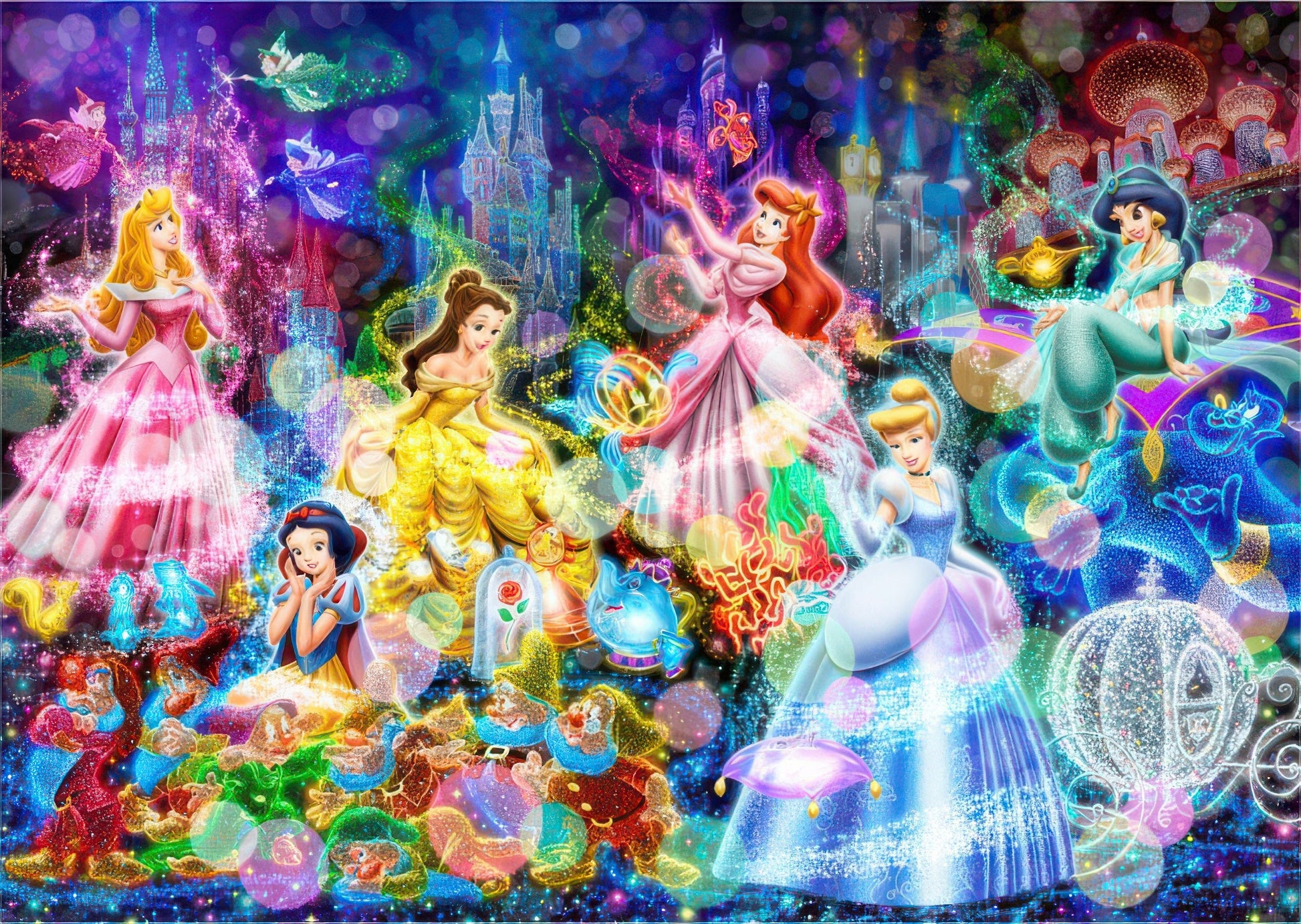 tenyo-dpg-266-564-disney-princess-brilliant-dream-266-pieces-plastic-jigsaw-puzzle