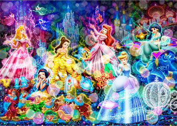 Tenyo • All Princesses • Brilliant Dream　266 PCS　Plastic Jigsaw Puzzle