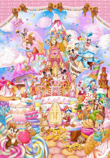 tenyo-dpg-266-570-mickey's-sweet-kingdom-266-pieces-jigsaw-puzzle