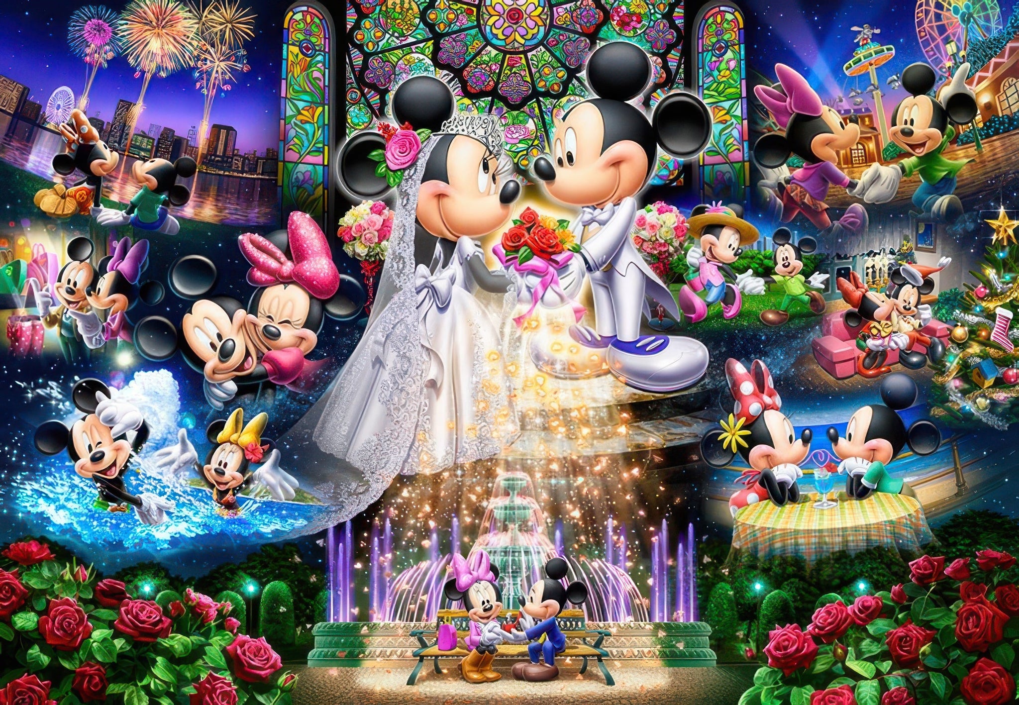 tenyo-ds-1000-769-eternal-vow-~wedding-dream~-1000-pieces-jigsaw-puzzle