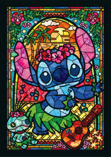 tenyo-dsg-266-758-stitch-stained-glass-266-pieces-jigsaw-puzzle