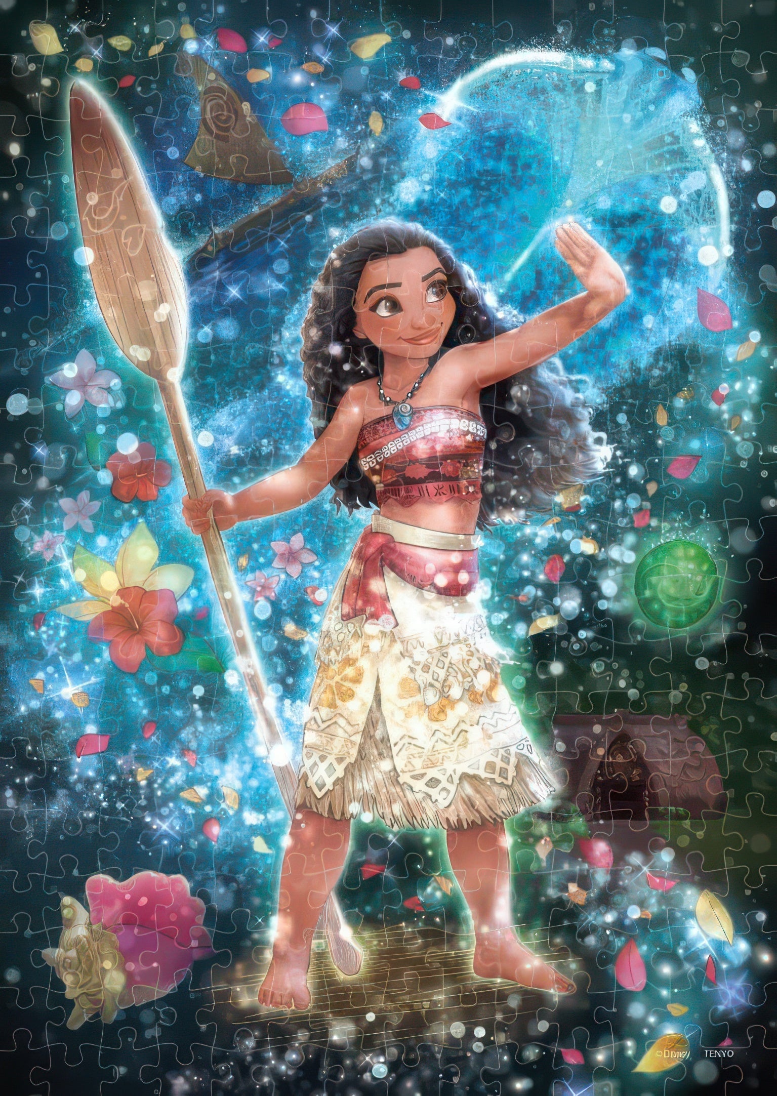 tenyo-dsg-266-977-moana-shining-adventure-266-pieces-crystal-jigsaw-puzzle