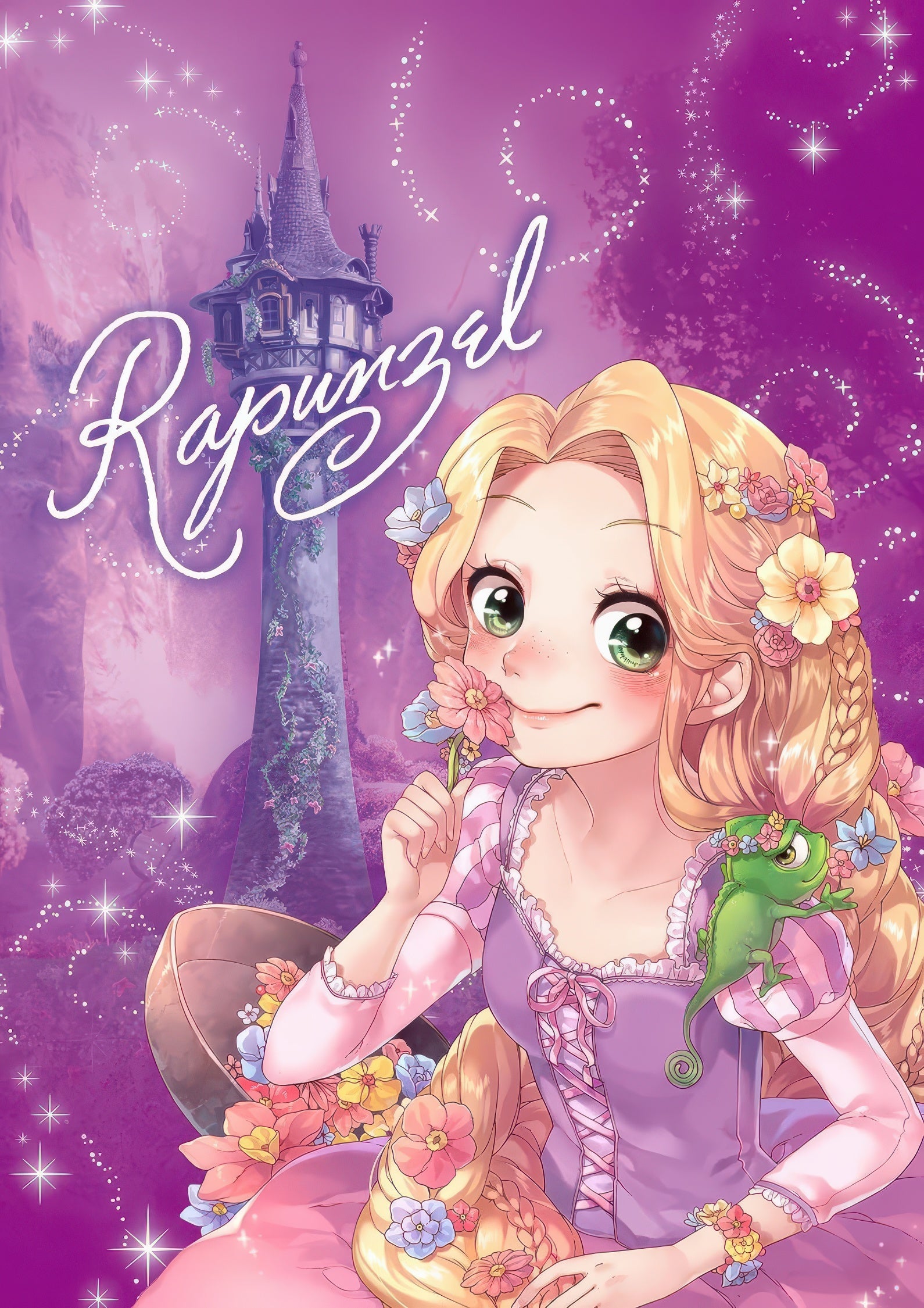 tenyo-dsg-266b-784-tangled-sweet-bag-rapunzel-266-pieces-crystal-jigsaw-puzzle