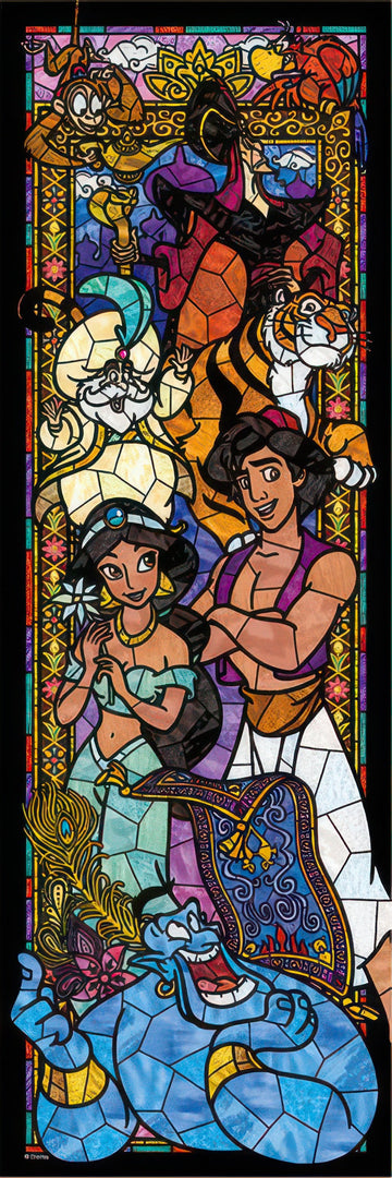 tenyo-dsg-456-737-aladdin-stained-glass-456-pieces-jigsaw-puzzle