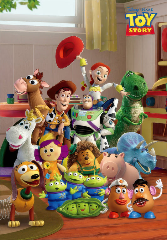 Tenyo DSG-500-432　Toy Story • To New Friends　500 Pieces Crystal Jigsaw Puzzle