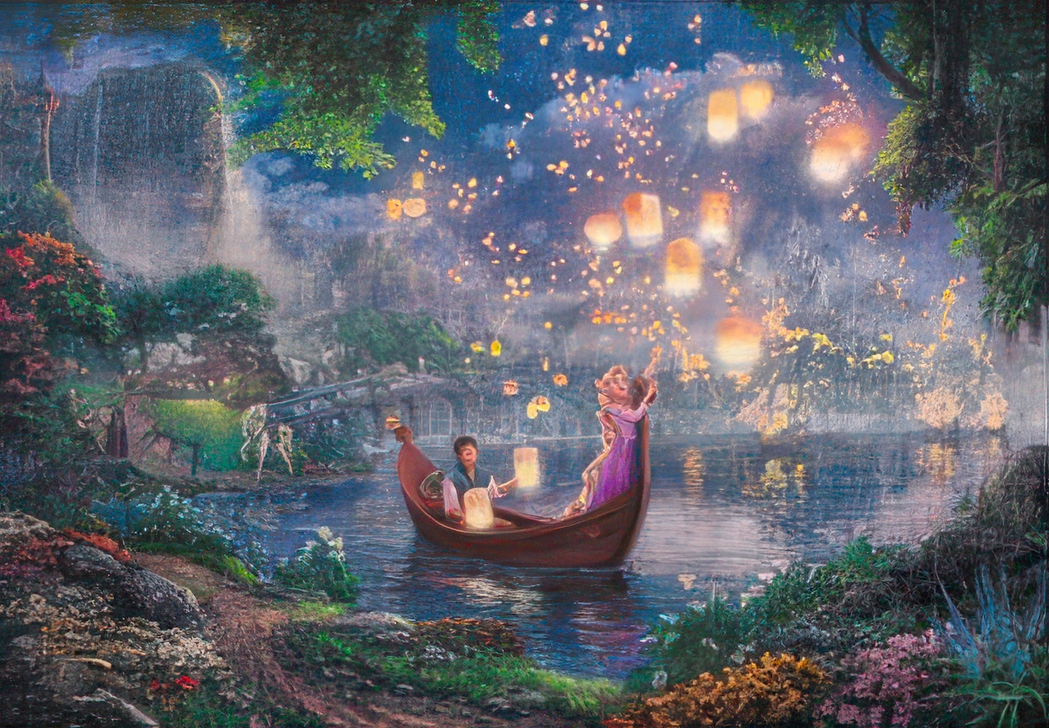 tenyo-dsg-500-635-kinkade-tangled-(tangled)-500-pieces-jigsaw-puzzle