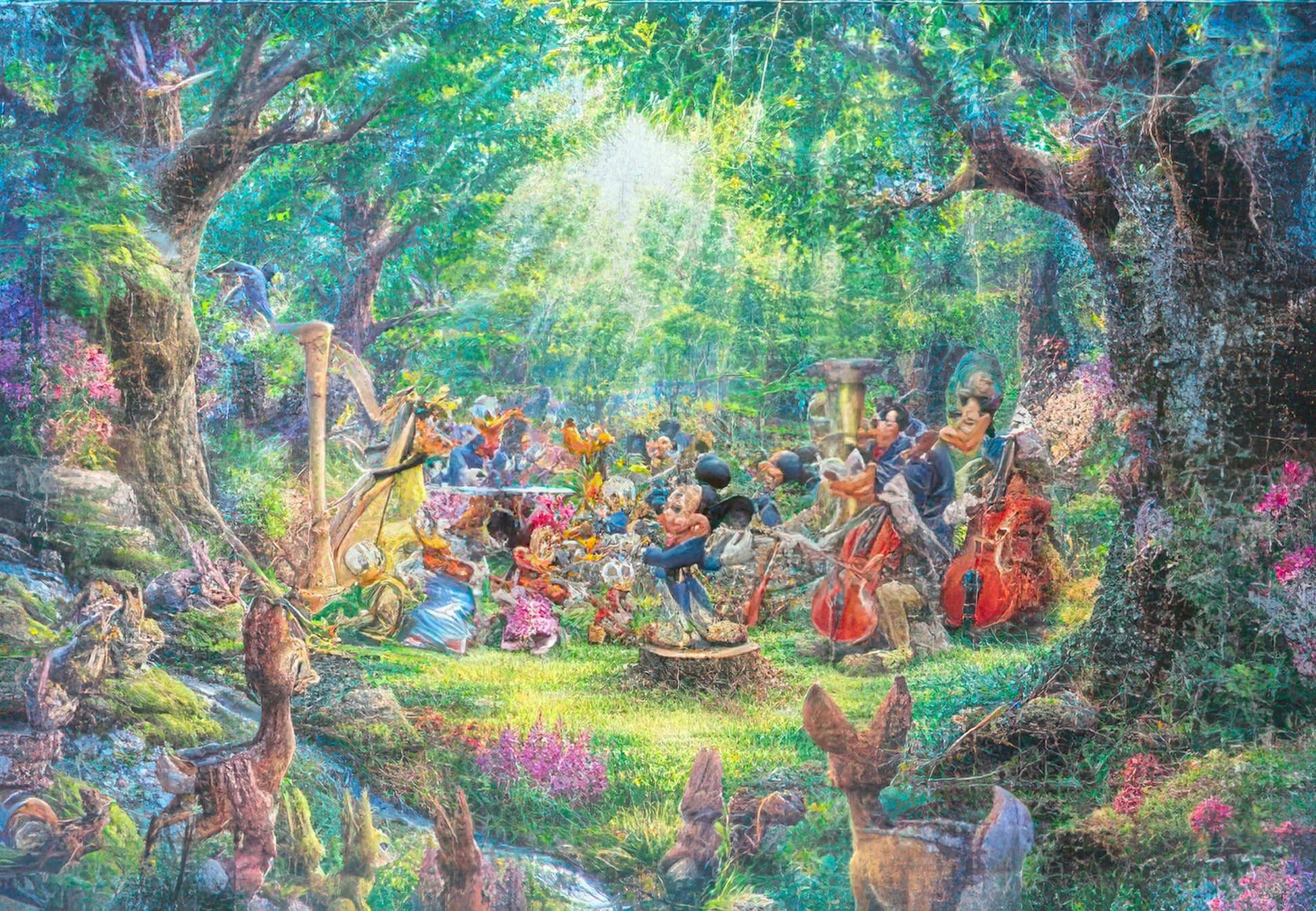 tenyo-dsg-500-637-forest-philharmonic-(mickey-&-friends)-500-pieces-jigsaw-puzzle
